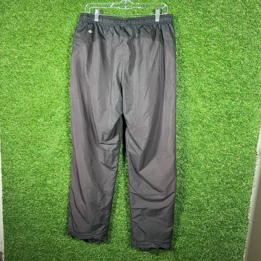 Adidas Black White 3 Stripe Track Pants Athletic Joggers Men's‎ M